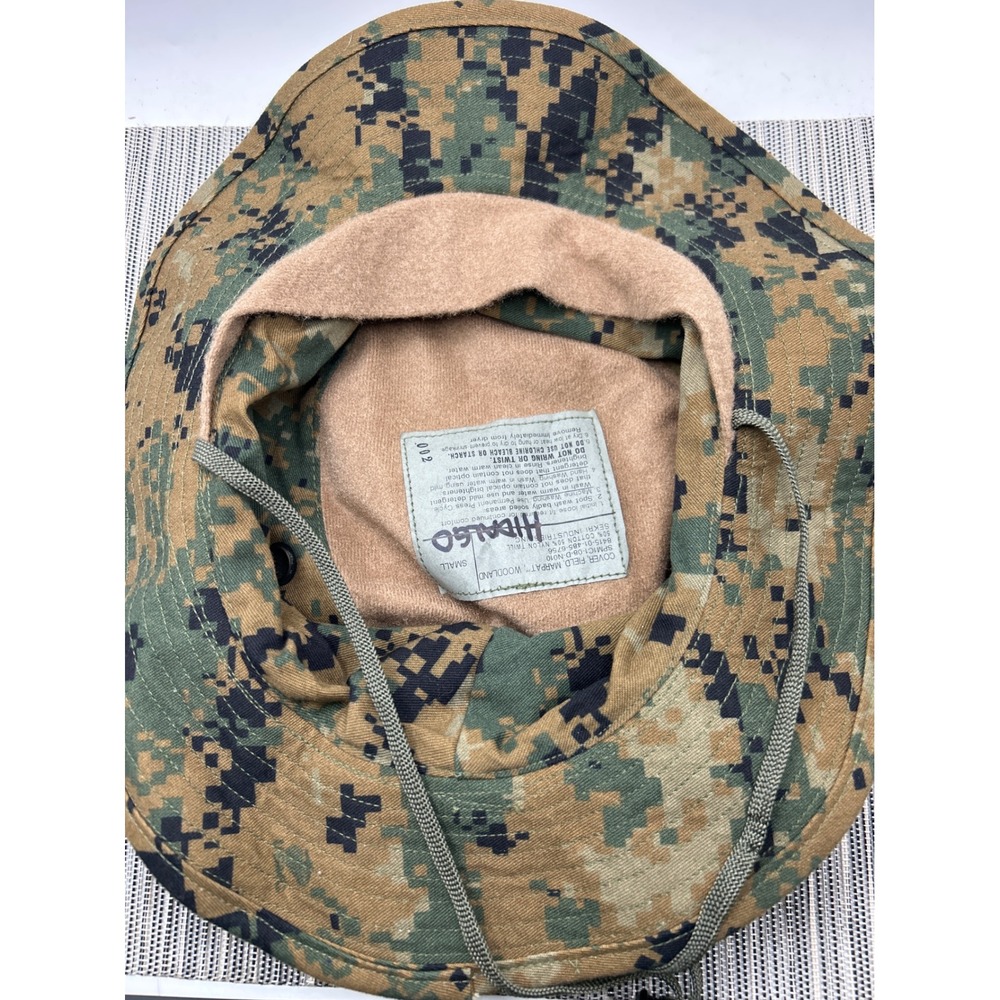 USMC MARPAT Woodland Boonie Hat Sekri Industries Small Digital Camo Field Cover - Picture 7 of 7